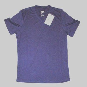 Team 365 Tee Shirt Oversize S/M Small V-Neck Short Sleeve NWT Pullover Top